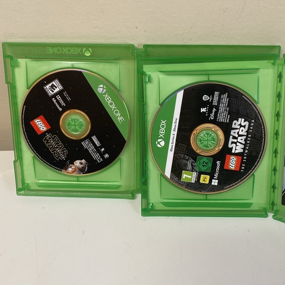 Xbox LEGO Star Wars Skywalker Saga & The Force Awakens Game Bundle - Picture 3 of 4